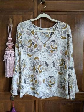 Bell Sleeve Flowy Top